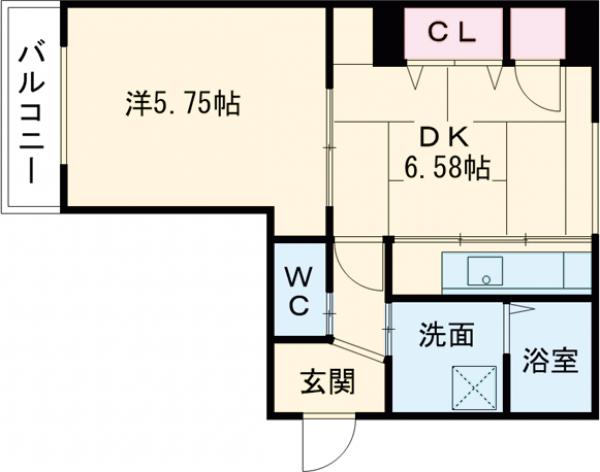 朱雀館の間取り
