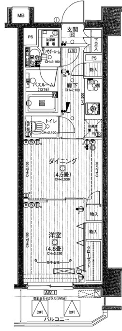 日神デュオステージ大泉学園の間取り