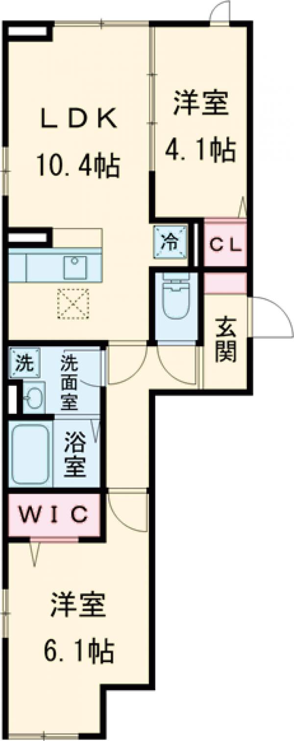 グラナーデ保木間の間取り