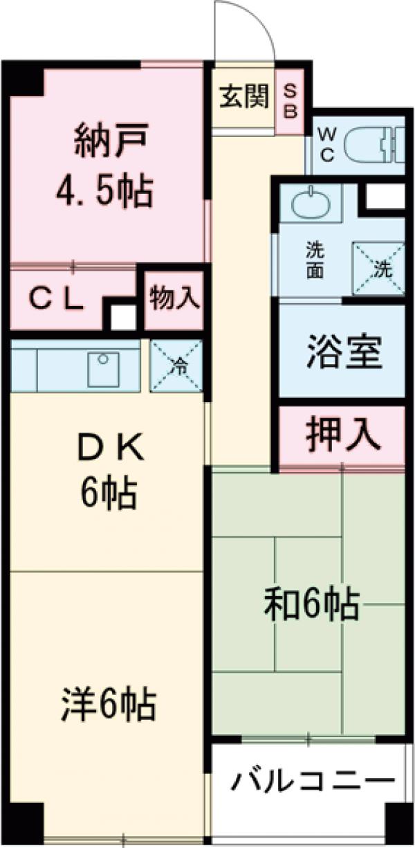 Ｋ　ｈｏｕｓｅ１の間取り