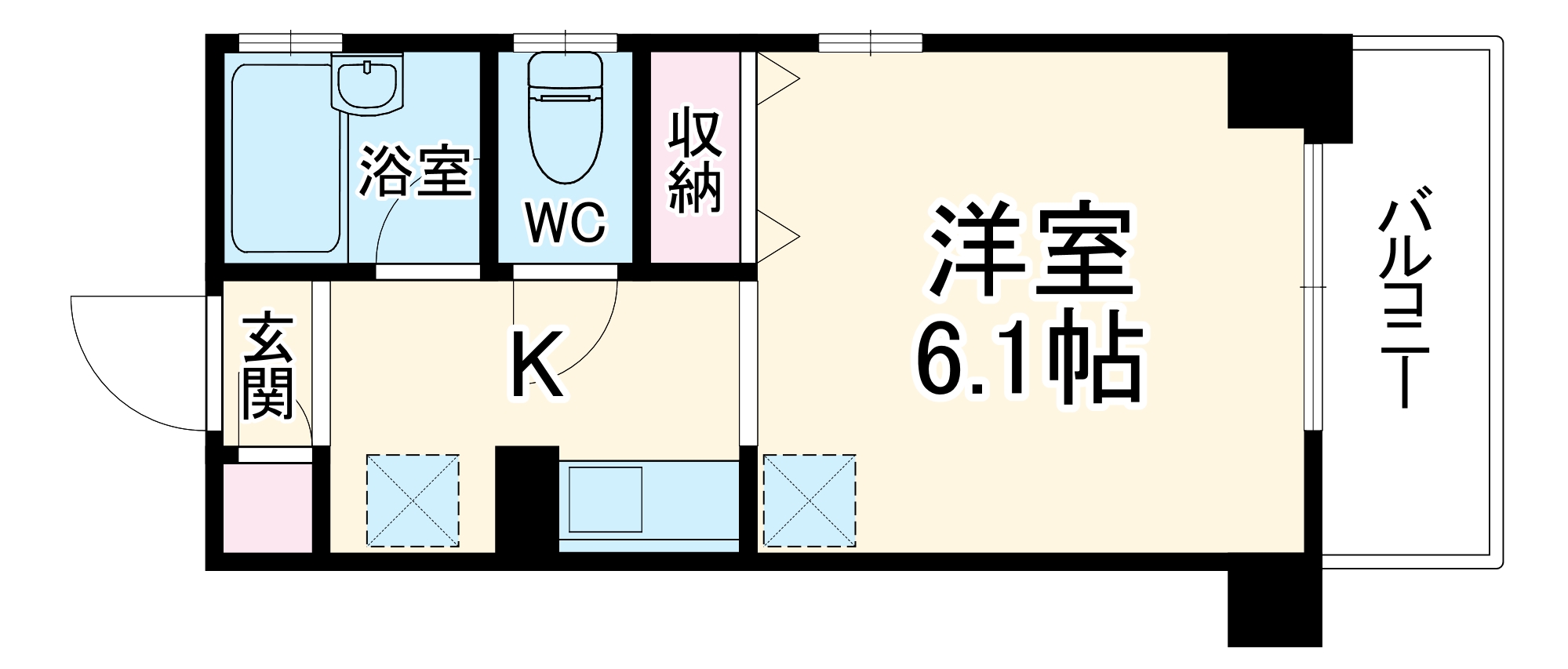 Y.S.T東大宮の間取り