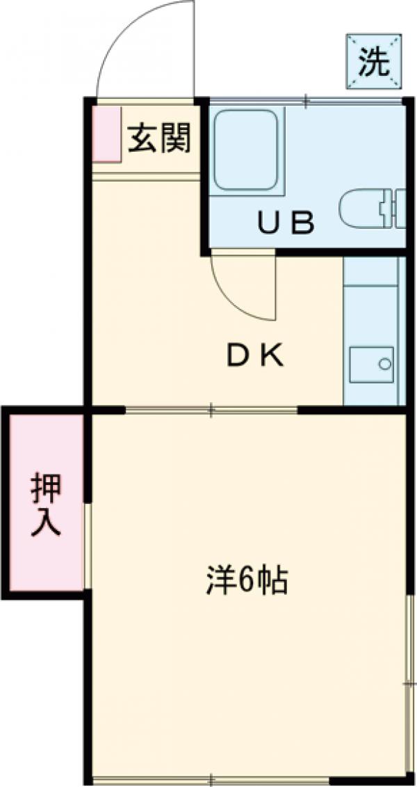 みよし荘の間取り