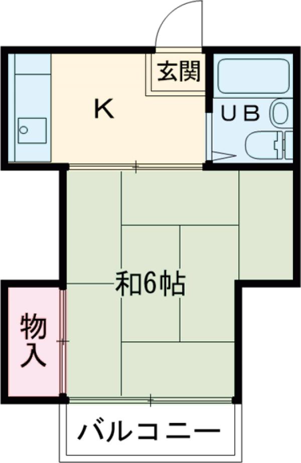 メゾン岡の間取り