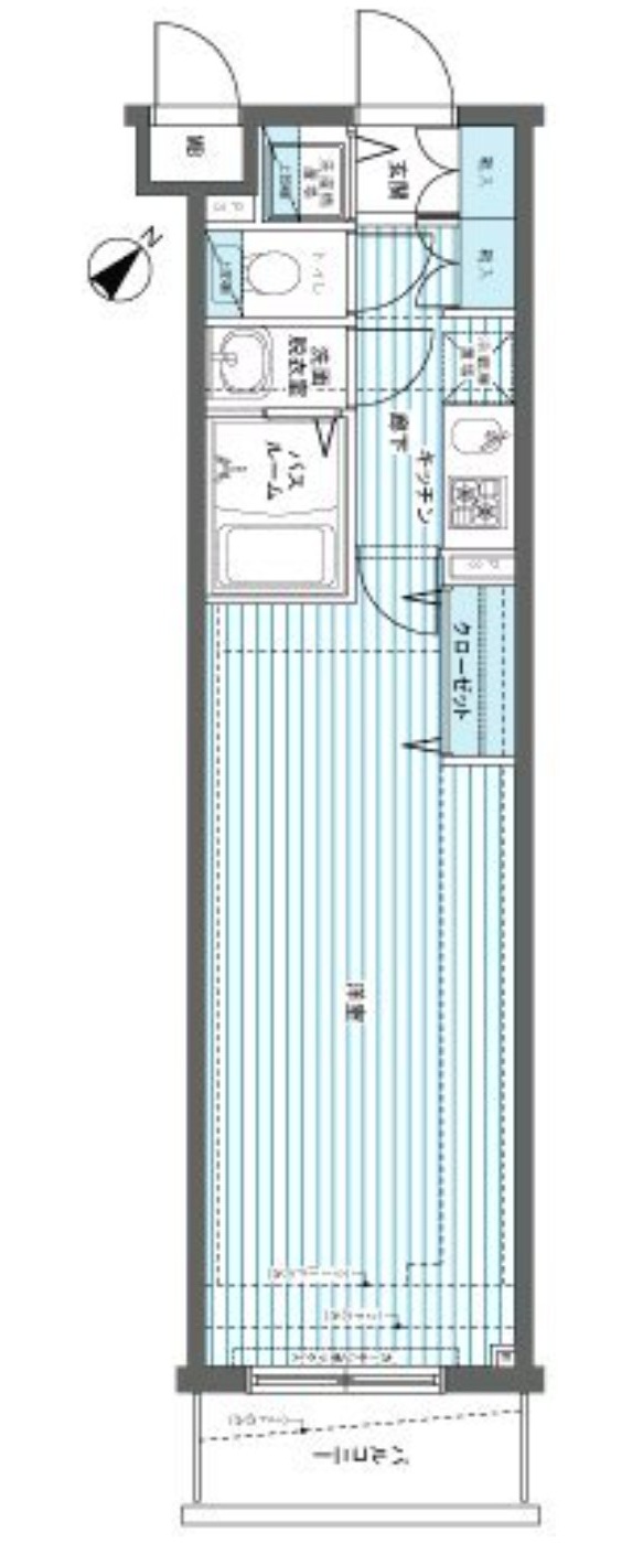 フェニックス新横濱参番館の間取り