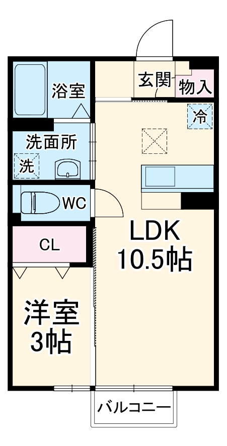 フェリーチェの間取り