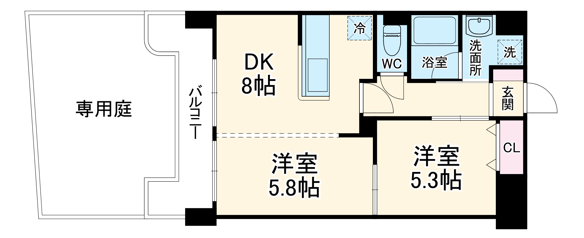 コンフォート・エティの間取り