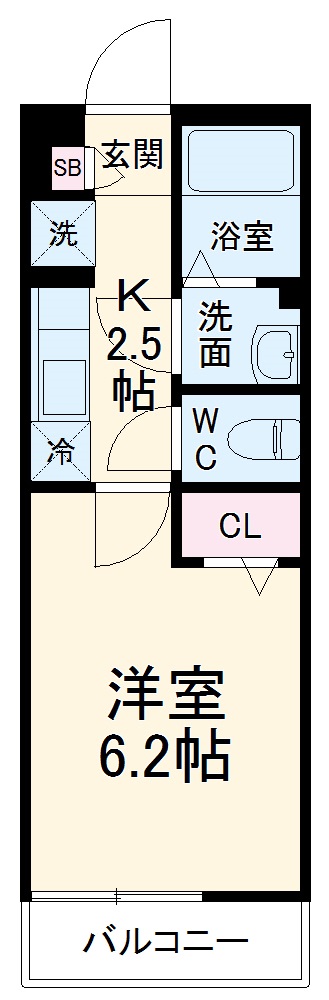 リブリ・LEVELの間取り