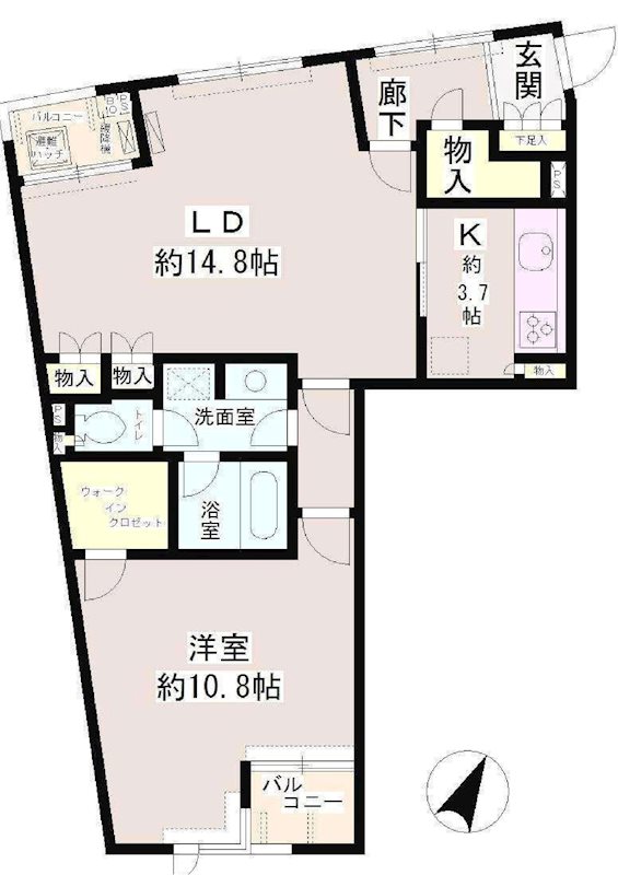パティオス11番街の間取り