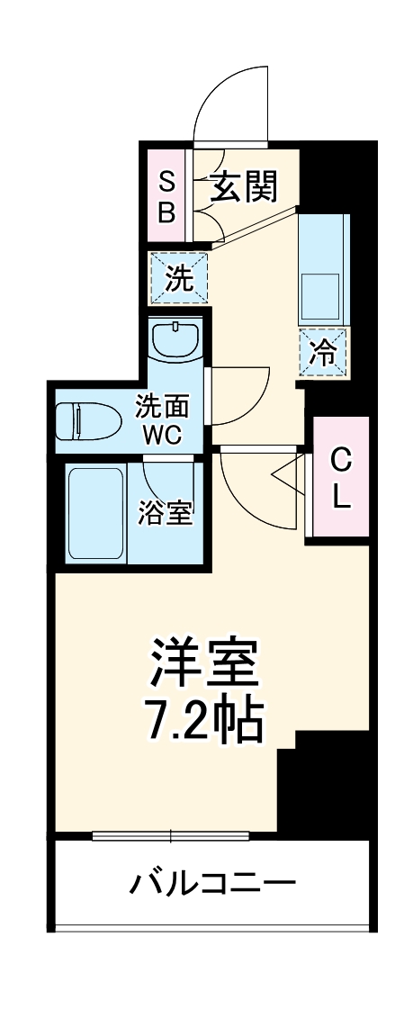 アイルイムーブル弘明寺の間取り