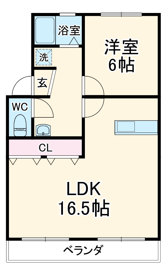 ピアネーズ上社2号棟の間取り