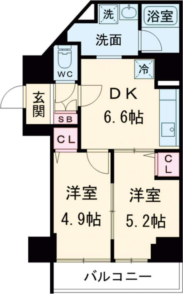 アイルグランデ押上ノースの間取り