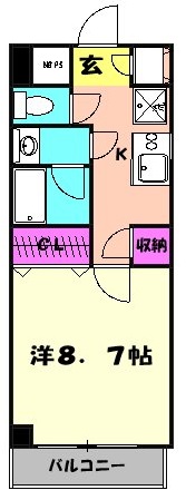 ドムスアライ3の間取り