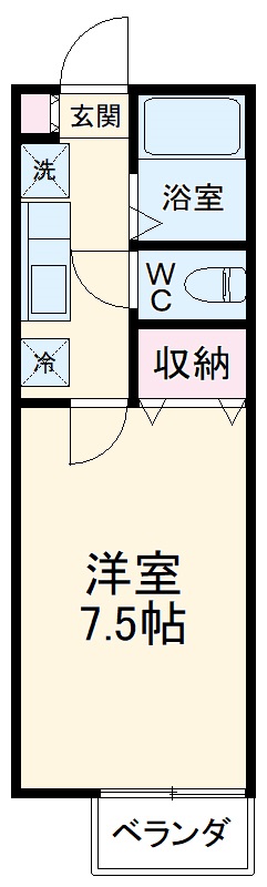 エクレールの間取り