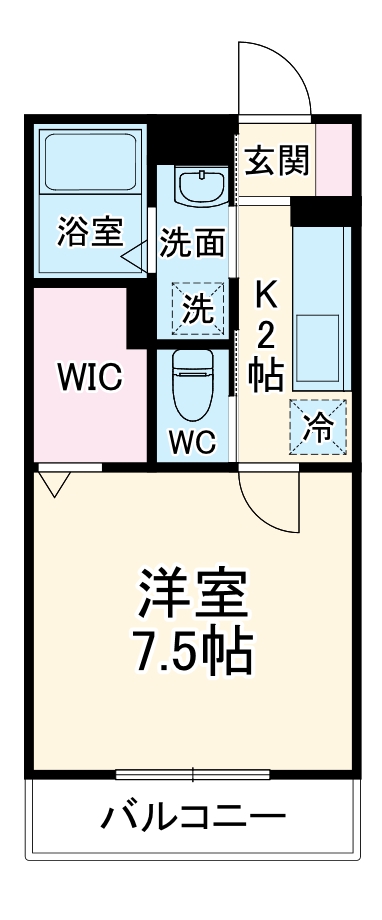 グレイスハウスⅡの間取り