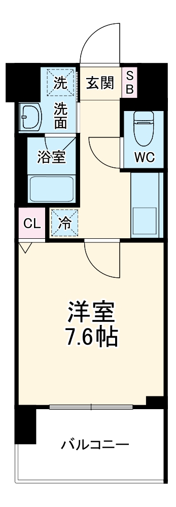 ベラジオレガシー京都西七条の間取り