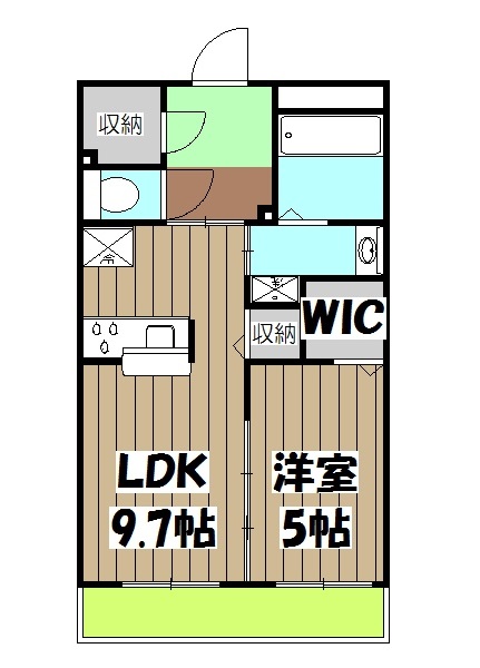 ルシア(Lucia)の間取り