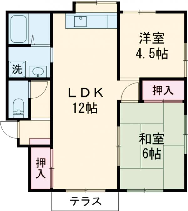 フォンテーヌ南倉沢の間取り