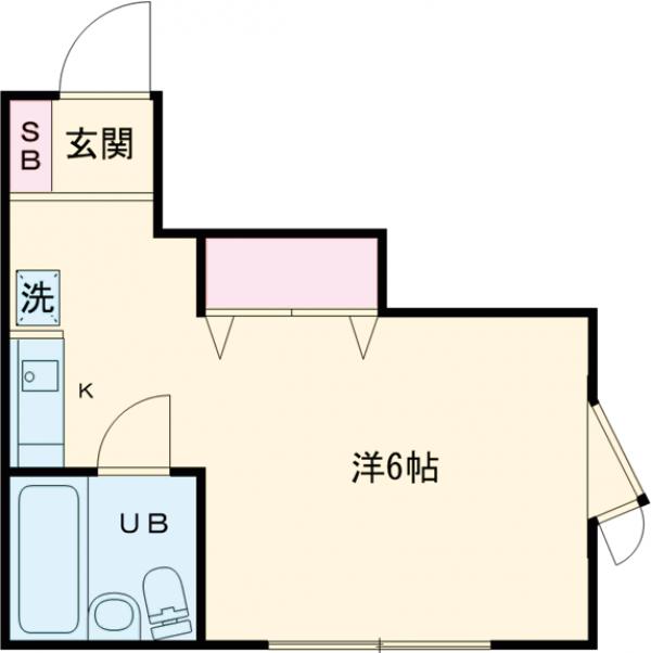 ヒルサイドA棟の間取り