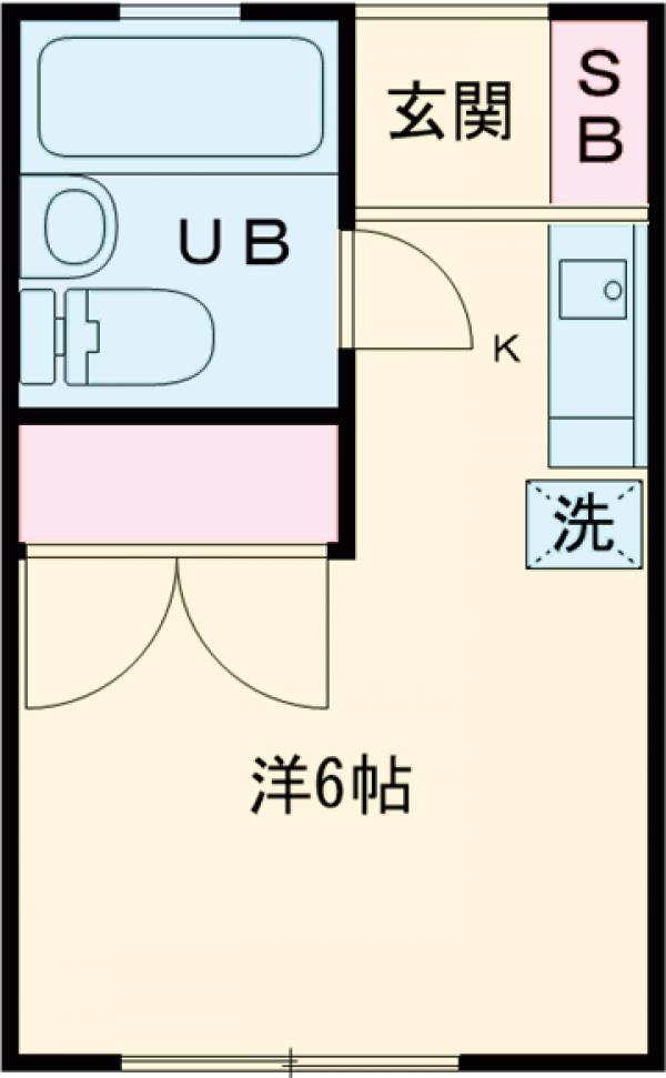 ヒルサイドA棟の間取り