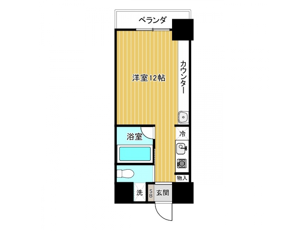 5floorの間取り