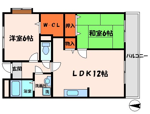 ソレイユルヴァンの間取り