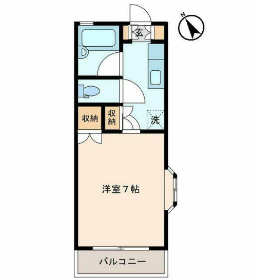 ハイツ・アポロの間取り