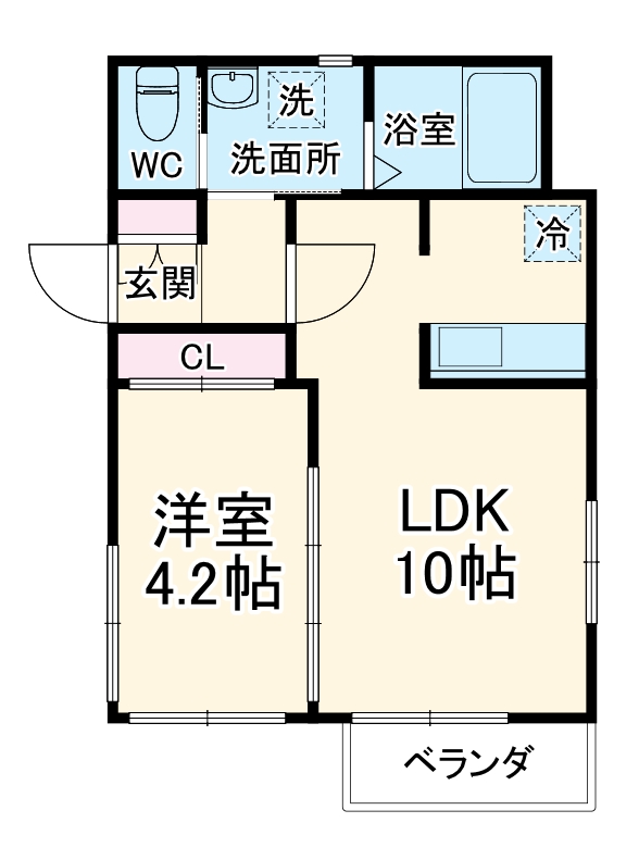 アロア並木の間取り