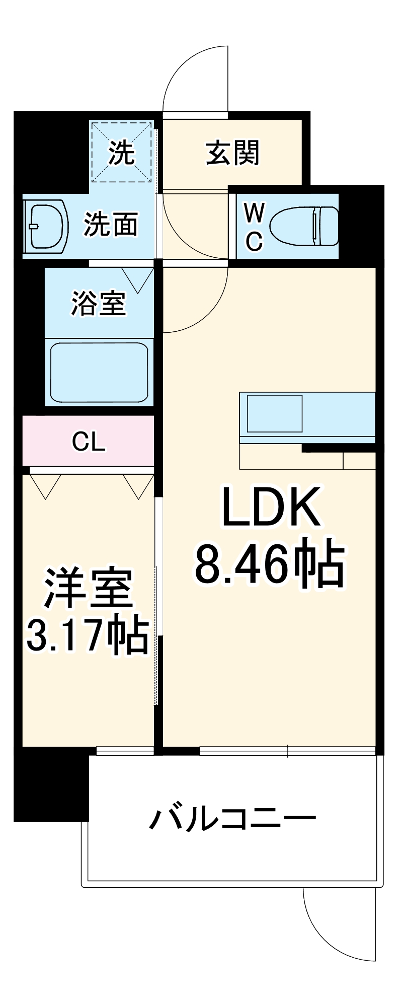 GRAN PASEO 都島の間取り