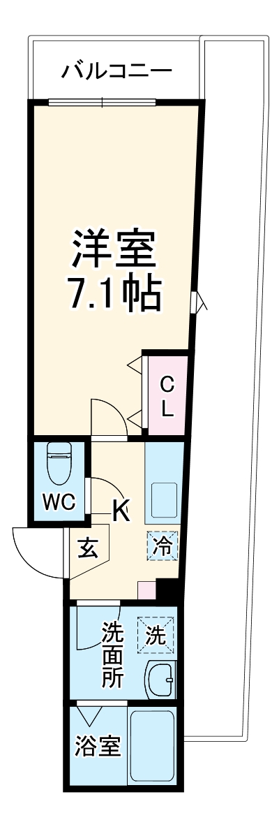 ラフィーネ鶴ヶ峰の間取り
