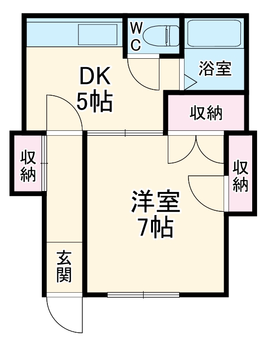青嵐館Iの間取り