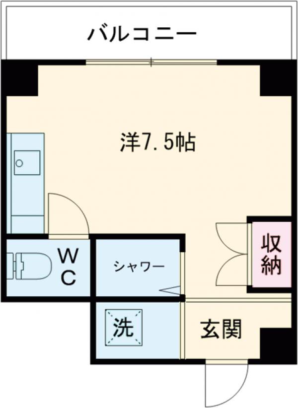 エスポワール里西の間取り