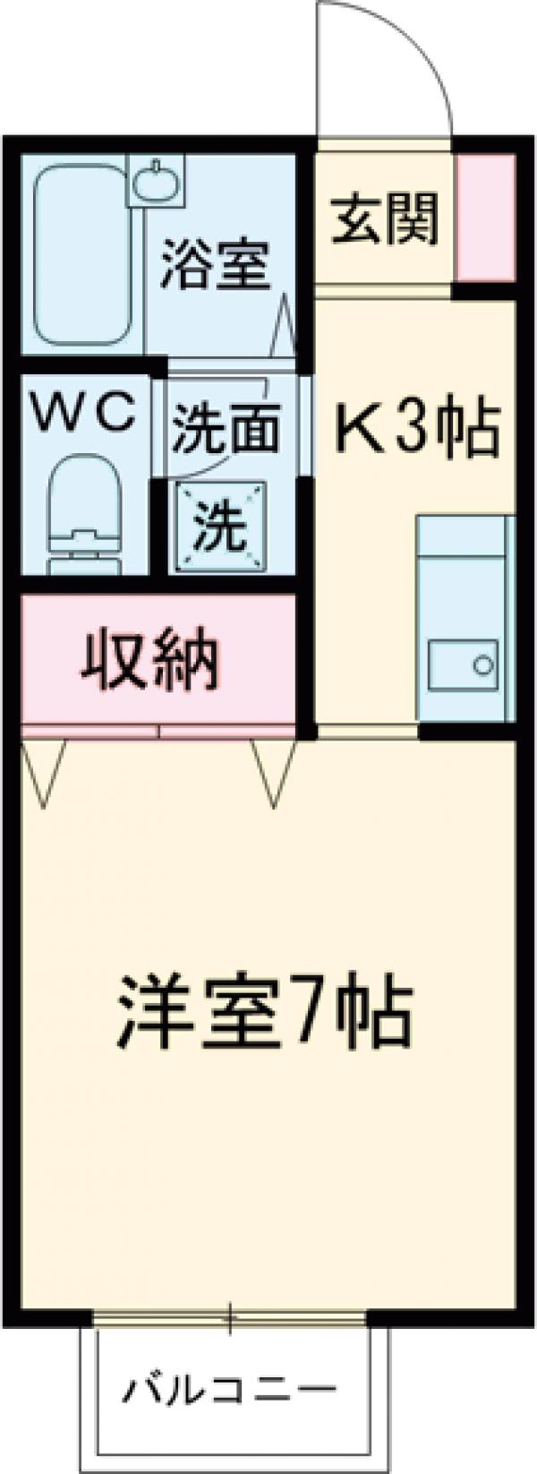 セカンドベルの間取り