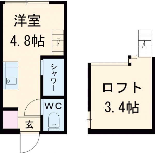 ハーモニーテラス高円寺南Ⅱの間取り