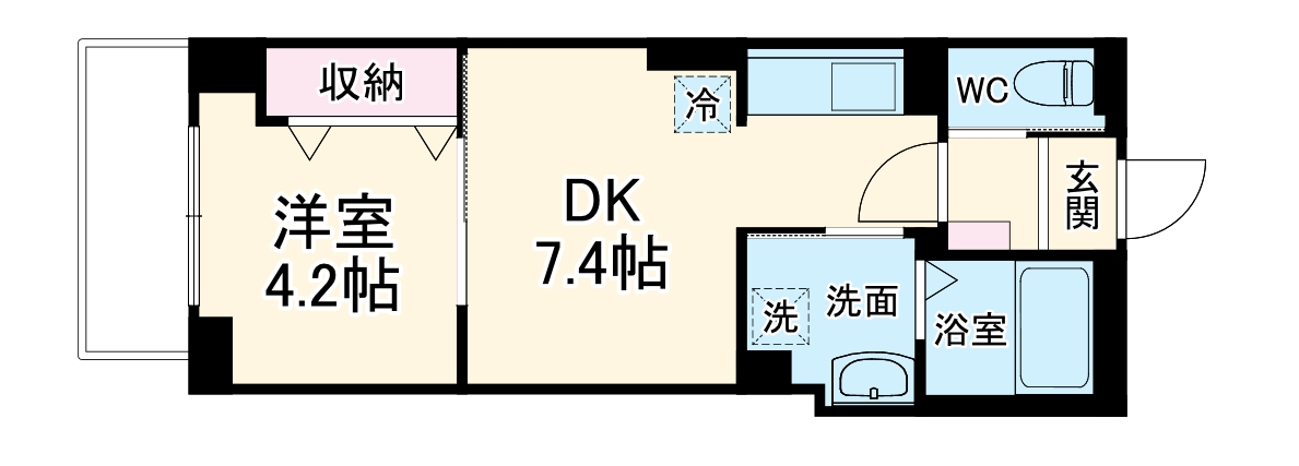 ラ フレーズの間取り