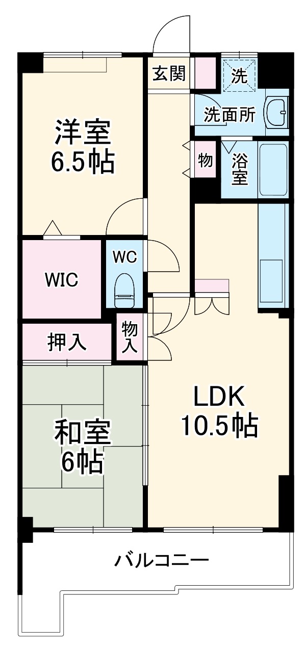 グリーンヒルズ古淵の間取り