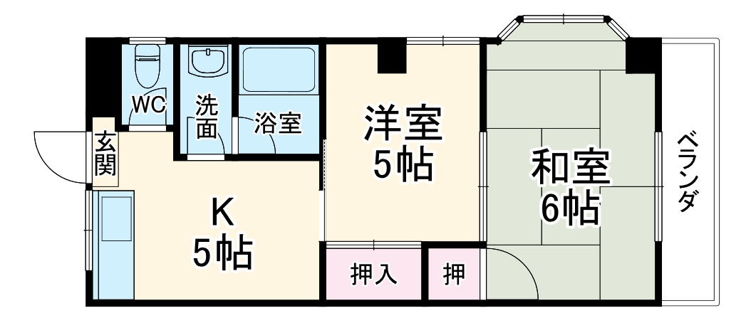 オレンジコート藤沢の間取り