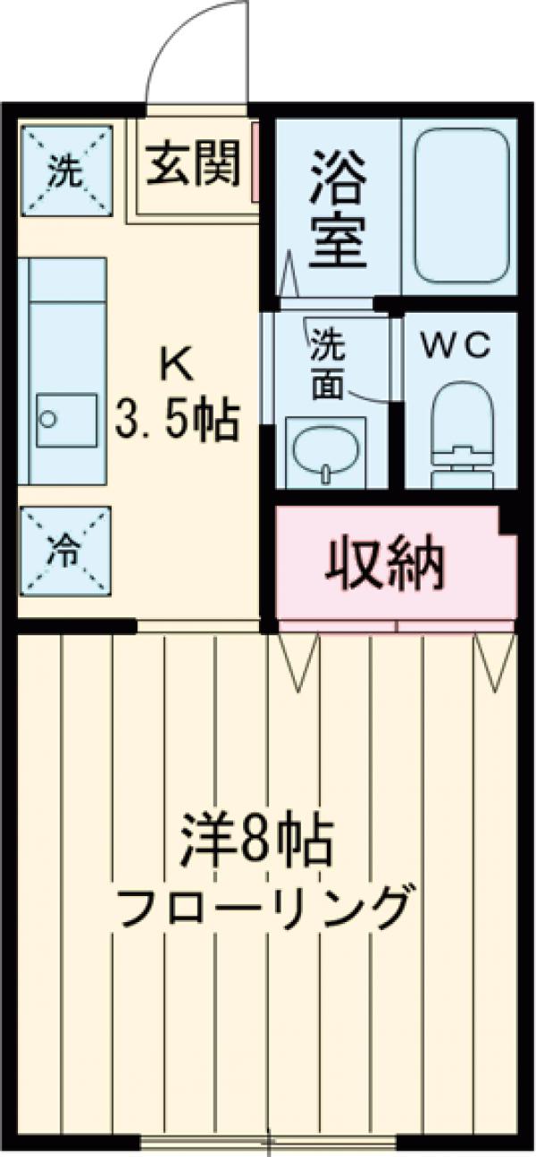 ジュネスⅡの間取り
