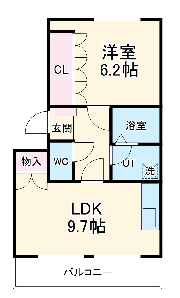ふぁみーるBの間取り
