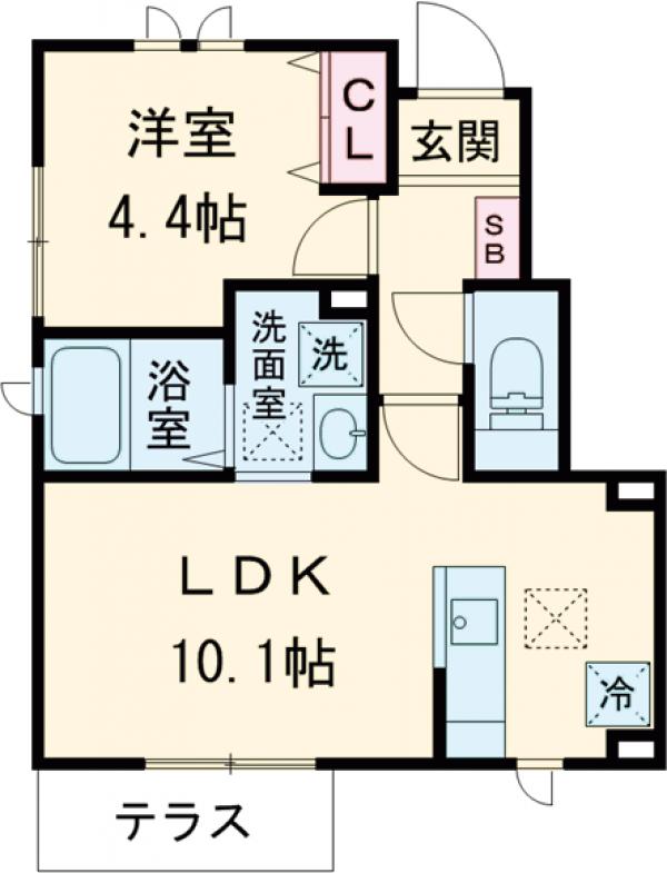 House千歳船橋の間取り