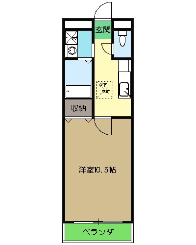 グリーン ヴェール の間取り