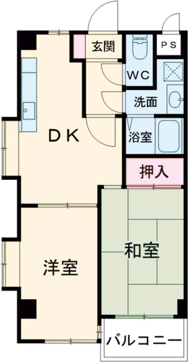 第5鳥塚ビルの間取り