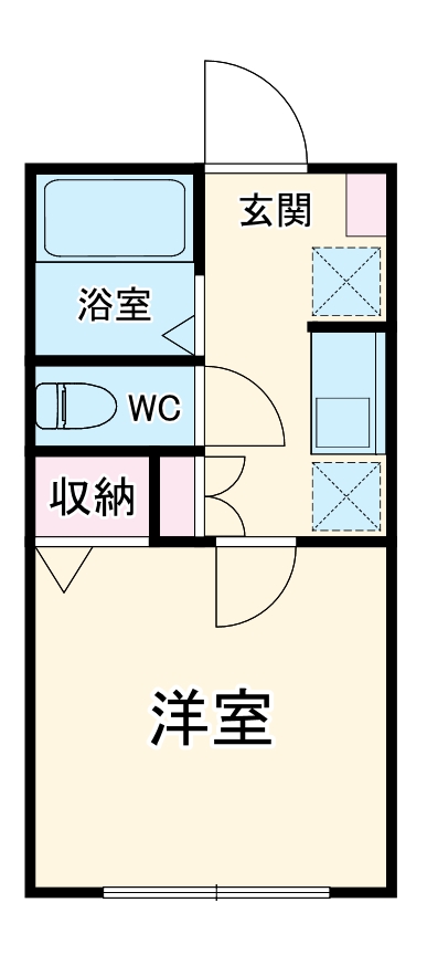 ラグーン西生田の間取り