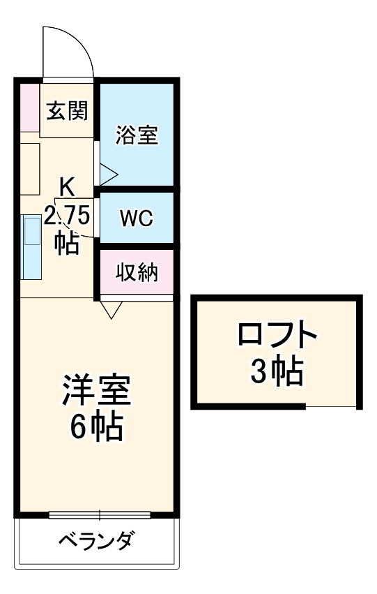 ベストハイツ弥生台の間取り