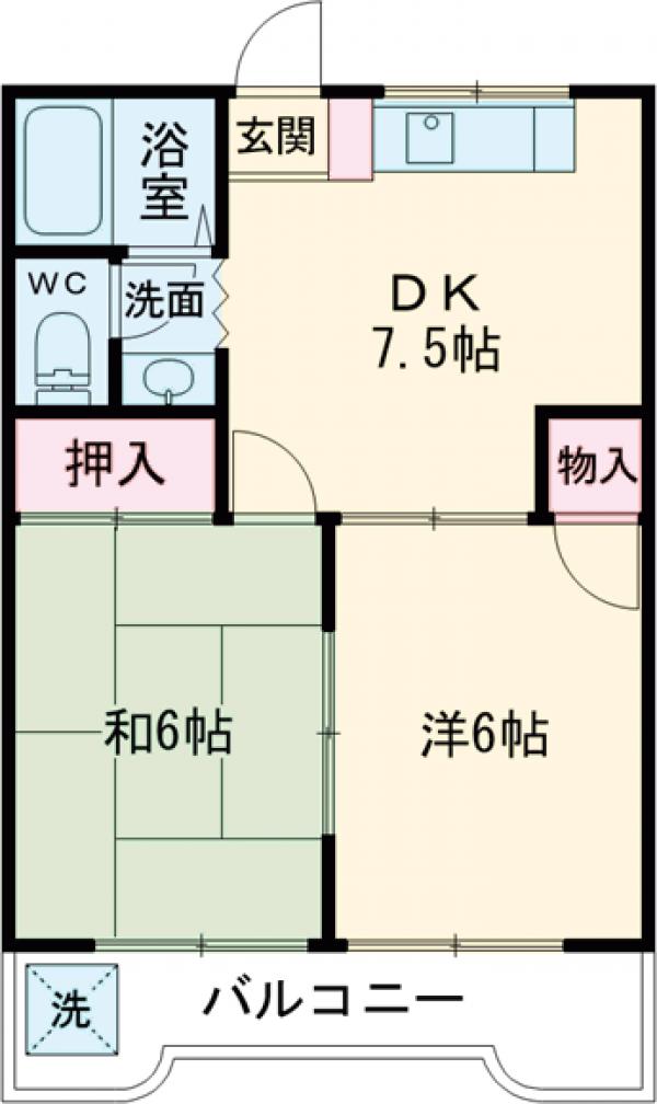 ファミールパレスの間取り