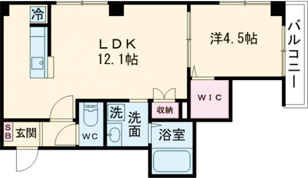 グラン上り屋敷の間取り