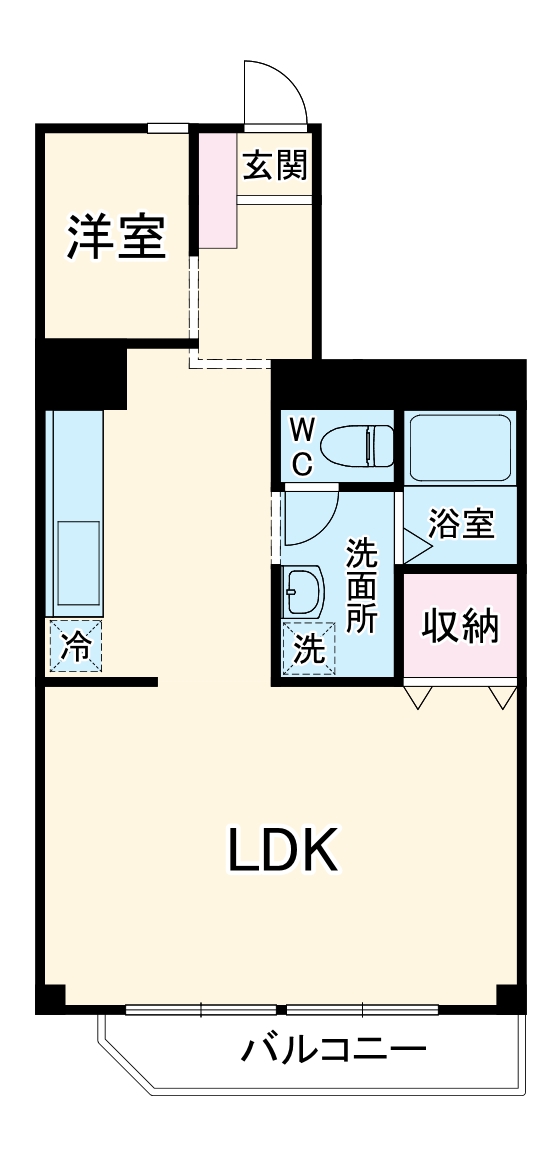 サンコーポ勝田台C棟の間取り