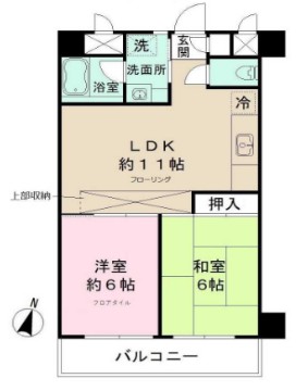 オーベルジュ桐ヶ丘の間取り