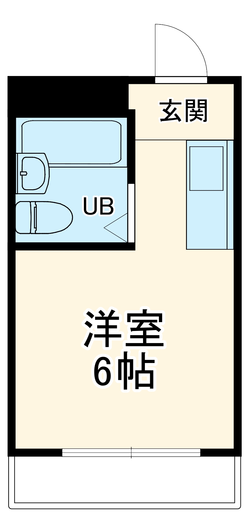 エムロード日吉の間取り