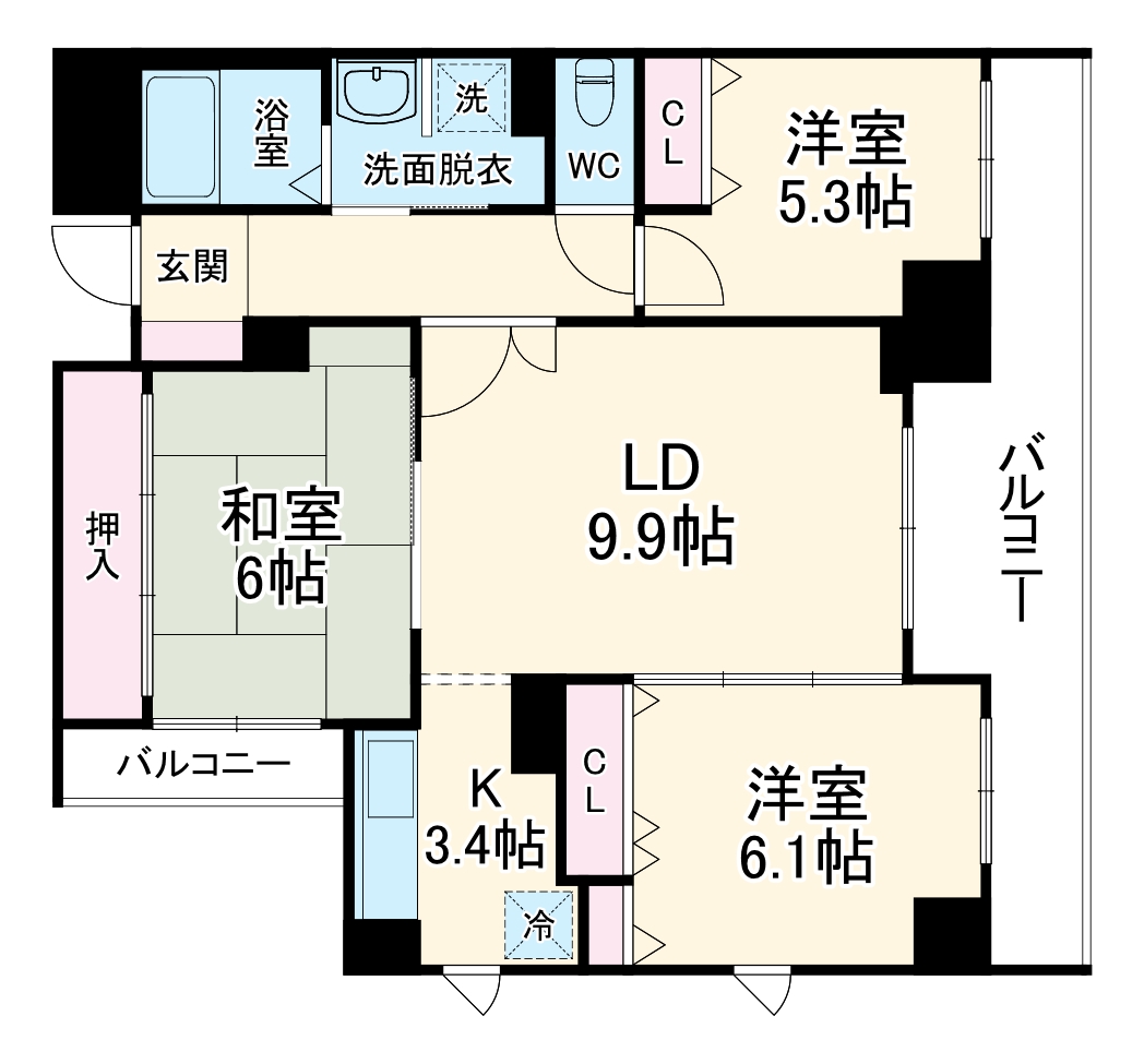 2/30 間取