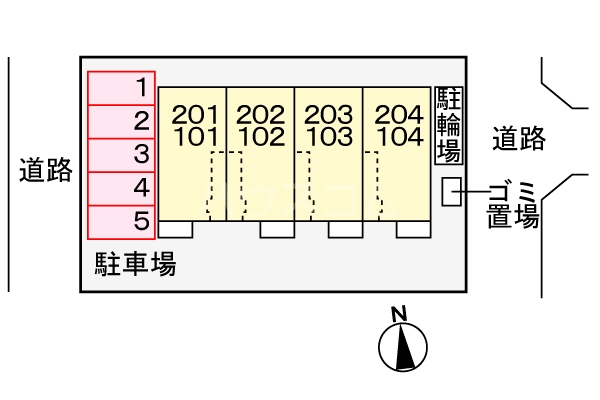 16/26 駐車場